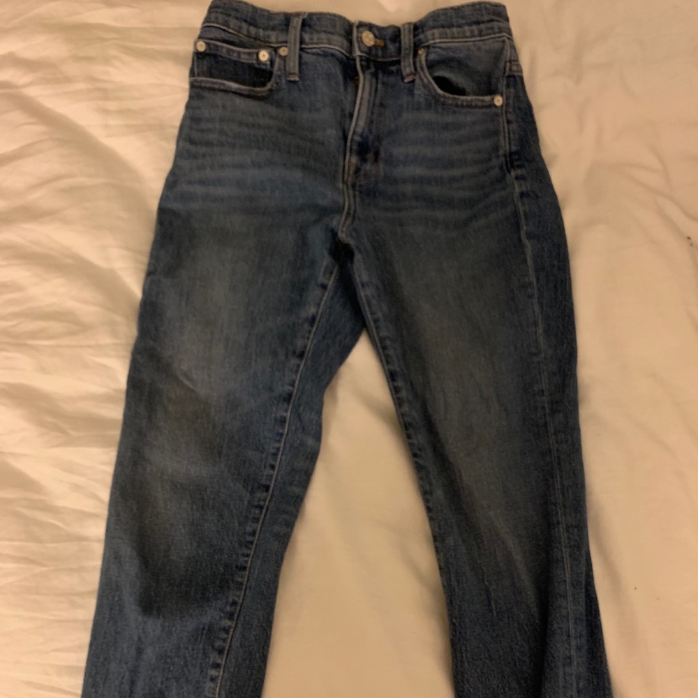 madewell the high-rise slim crop jean